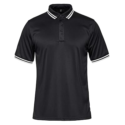 black polo work shirts