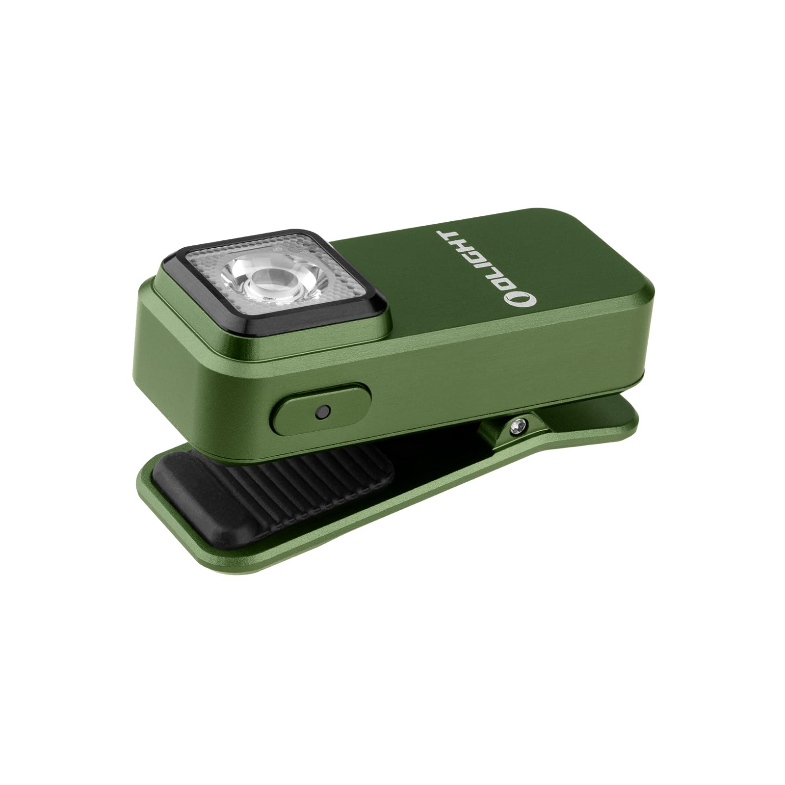 OLIGHT Oclip Rechargeable EDC Clip on Torch 300 Lumens Dual Light Sources Pocket Lamp with Magnetically Attach, USB-C Charging Flashlight for Working, Cycling, Reading and Safety Warning (OD Green) — image 1