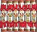 Caspari Celebration Crackers with Luxury Embellishments, 12.5 Inch, Nutcracker Parade