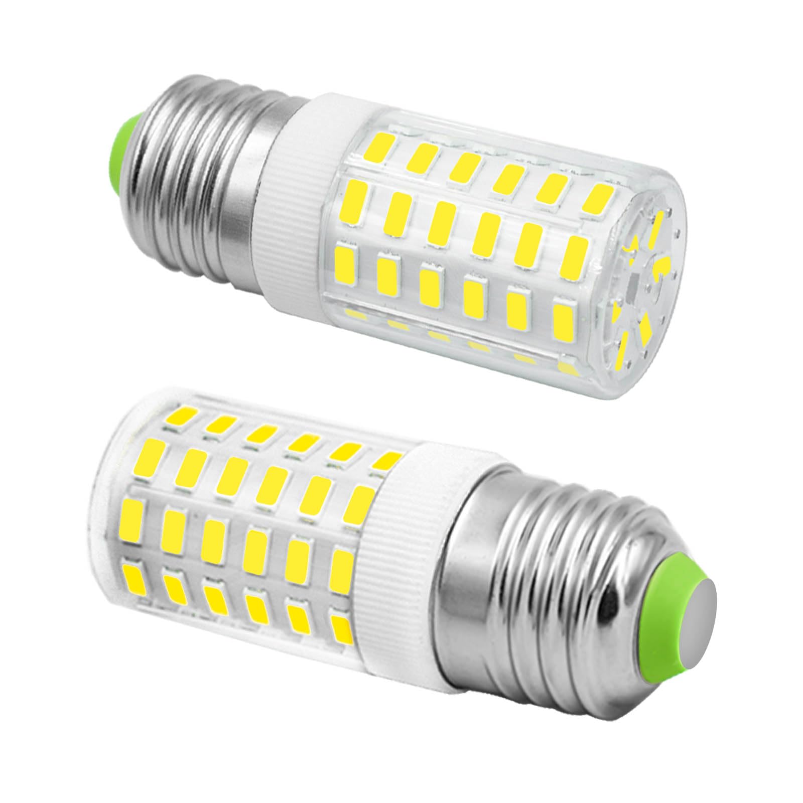 BROLSKUN 12V Led Bulbs 6W Edison Screw ES LED Light Bulbs Equivalent 60 Watt 24V DC Low Voltage Lamp Compact for Off Grid Solar Lighting RV Super Bright Cool White 6000K (2 Pack) — image 1