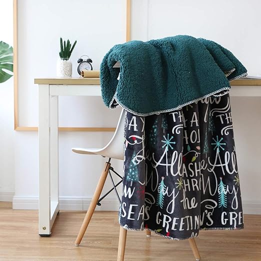 Amazon Com Ustide Super Soft Fleece Blanket Nordic Comfy Couch