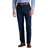 Haggar Mens Premium Comfort Dress Pant-Straight Fit Flat Front (Regular and Big & Tall Sizes)