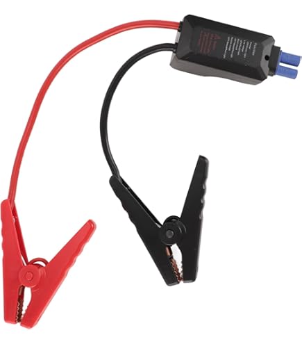 Pinces Intelligentes De Démarrage Pour Booster Portable - Connexion EC5 - Anti-Inversion De Polarité - Pour Batteries 12V-24V