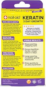 Nail-Aid Keratin 3-Day Growth Nail Strengthener 0.55 fl oz view 3