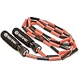 BodySport ZZR184 Beaded Jump Rope - Expand Your Workout Routine - Foam Handles for Firm Grip - 9 Ft. Rope