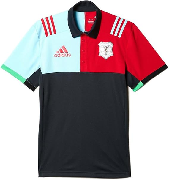 adidas harlequins Rugby Performance Polo Shirt Amazon.co.uk Clothing