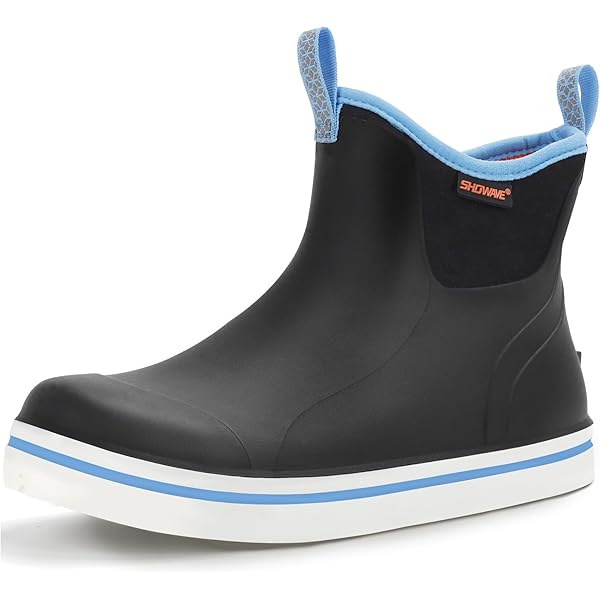 Amazon.com | Showave Kid's Deck Boots Waterproof Ankle Rain Boots
