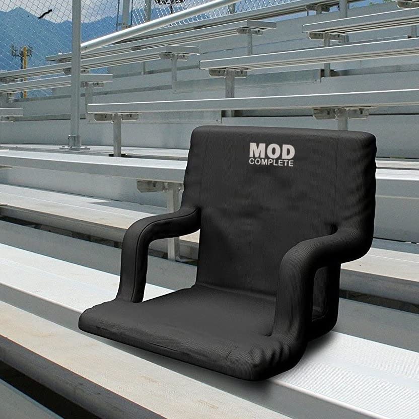 MOD Complete Extra Wide Deluxe Stadium Seat Chair for Bleachers or