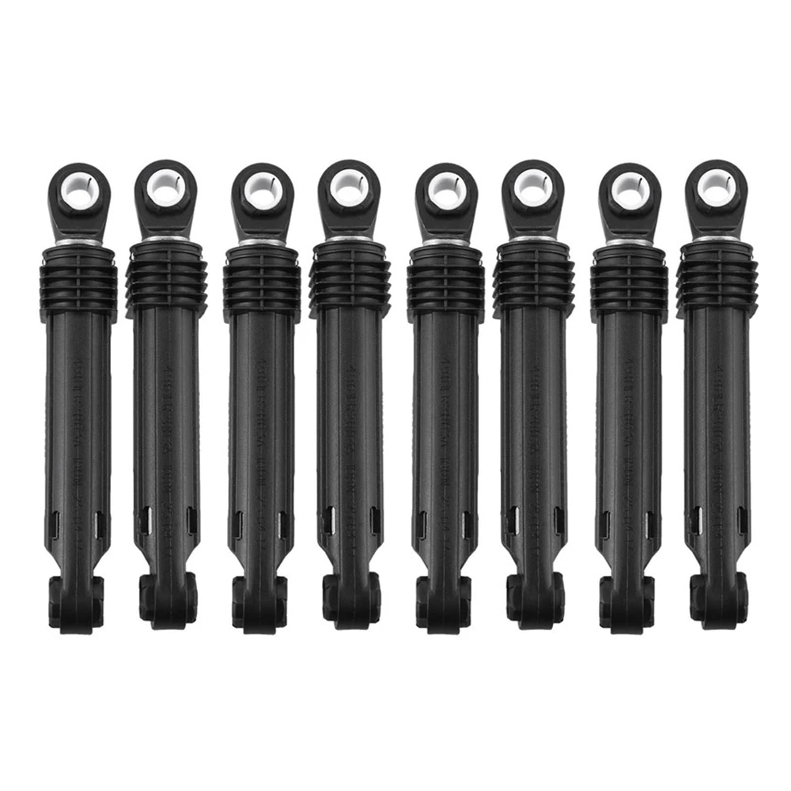 8 Pcs 100N Compatible For LG Washing Machine Shock Absorber Washer Front Load Part Black Plastic Shell Home Appliances Accessories ﻿