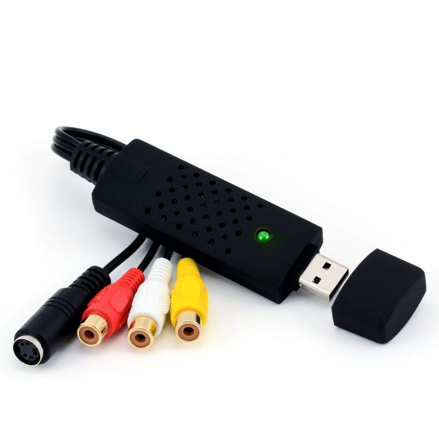 Digitalkey - Grabber Video - USB Video Capture Card - Digital Analog Converter Acquisition - VHS to Digital
