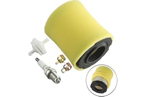 Air Filter Kit with Pre-Filter and Fuel Filter for Lawn Mower Engines 21B807/21B902/21B977, for Troy-Bilt 13AC26JD011 Riding 