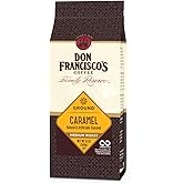 Don Francisco
s Caramel Ground Coffee, Medium Roast – Flavored 100% Arabica, 12 oz Bag, Premium Coffee for Drip, Pour Over 
