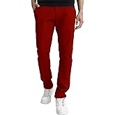 Match Men's Slight Stretch Regular Fit Chino Casual Pants #8105