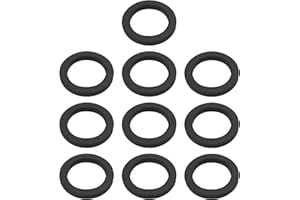 YINETTECH 10pcs Cassette Tape Deck Idler Tire 20x14x2.5mm Compatible with AKAI GX-75 GX-75 MKII GX-95