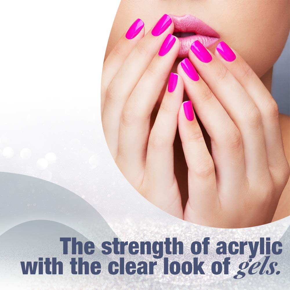 bd Hard Gel, LED/UV Builder Gel - Clear, Strong Acrylic Finish, Perfect for Nail Extensions, Sculpting & Overlays, Professional Quality, 2 oz, 1-pack - Image 3