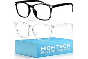 livho High Tech Blue Light Glasses - Advanced Blue Light Blocking Computer Glasses - Screen Fatigue & UV Protection