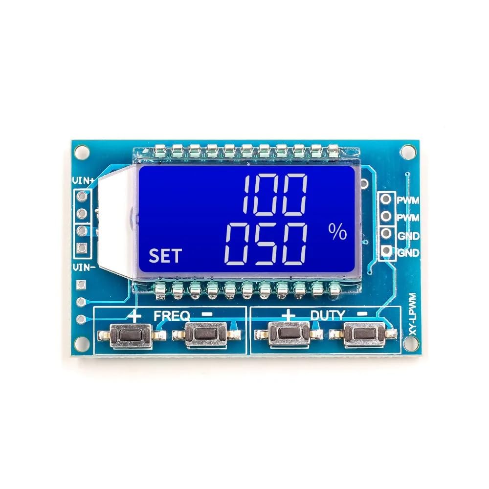 DollaTek 1Hz-150Khz Signal Generator Module Adjustable PWM pulse frequency duty cycle adjustable module square wave rectangular wave