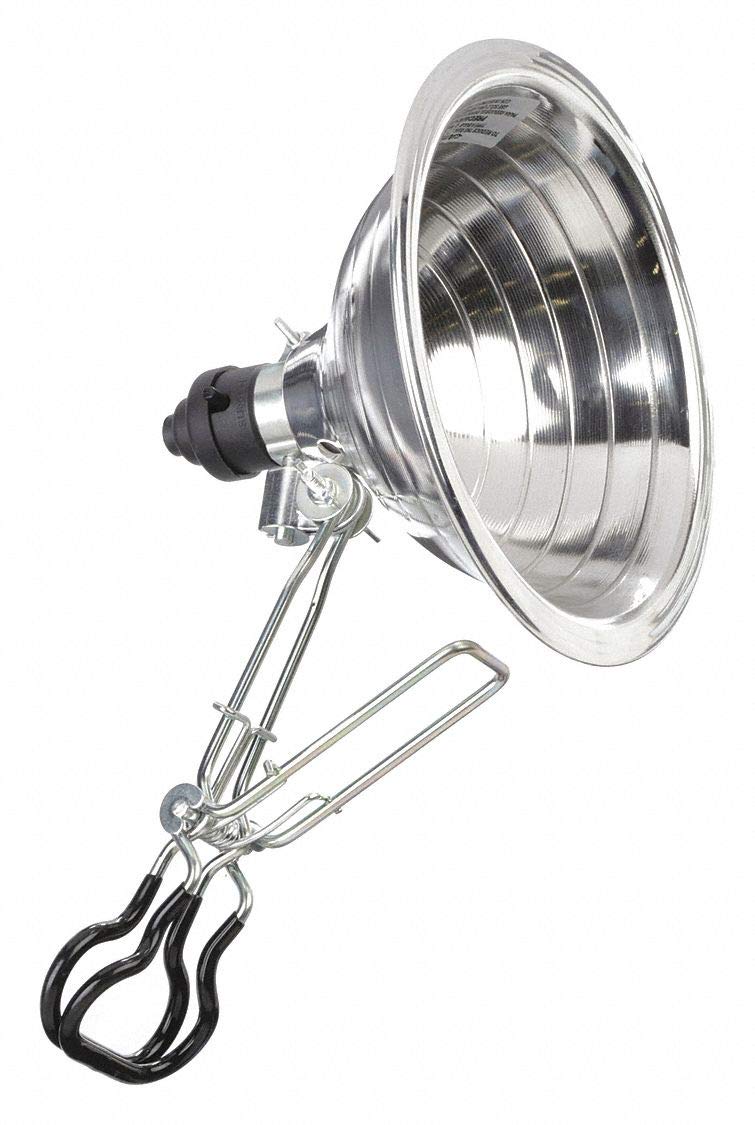 LumaPro 2V647 Clamp On Light, 150 W Clip On Lamps