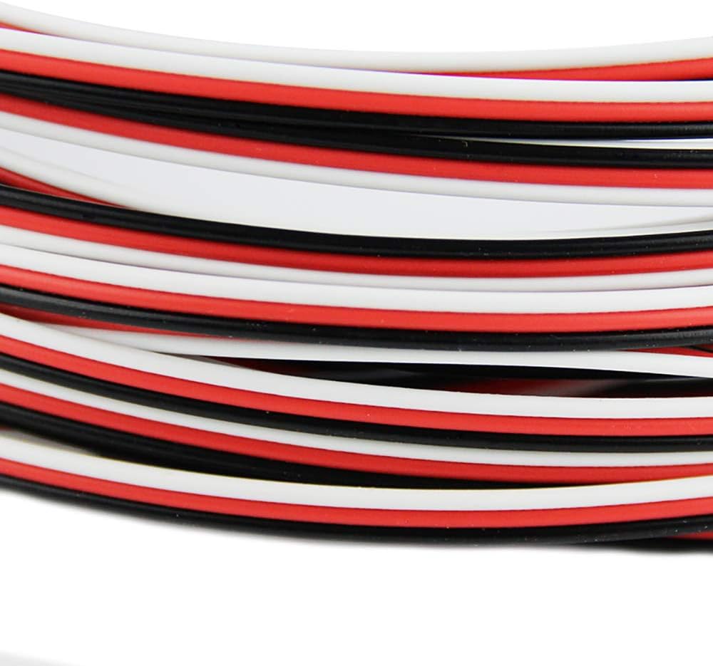 OliYin 50 feet 26AWG Servo Cable 3p Line For Futaba JR RC Servo Hobby Model Aircraft Model Wiring Wholesale Price 30 corex0.08mm - Image 5