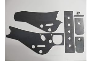 Taboo Customs Steering Box Mount Rust Repair Kit for Jeep TJ Wrangler