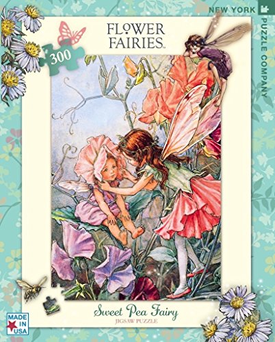 New York Puzzle Company - Flower Fairies Sweet Pea - 300 Piece Jigsaw Puzzle