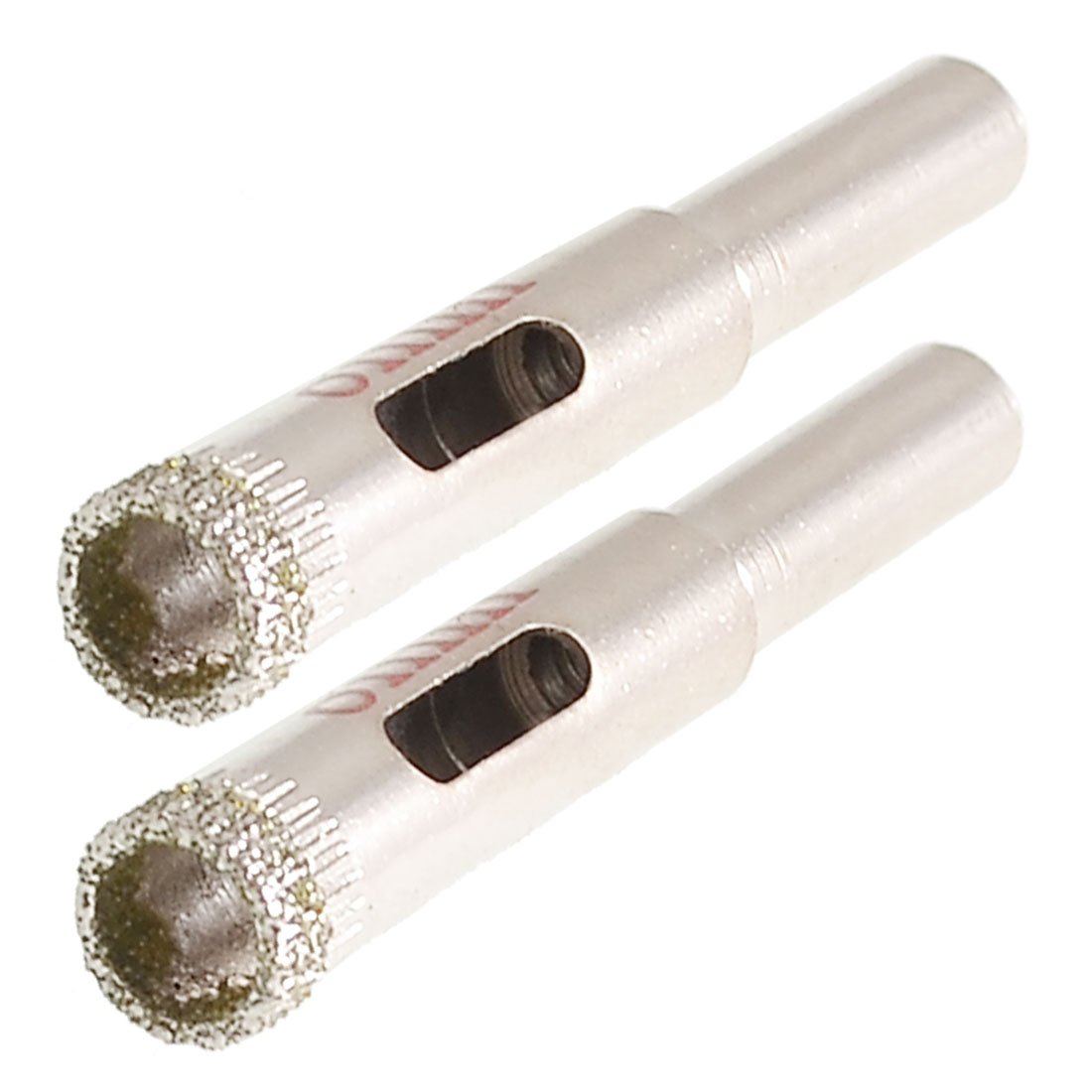 sourcing map 8mm Dia Diamond Tipped Drill Bit Tile Glass Hole Saws 2 Pcs