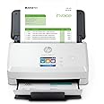 HP ScanJet Pro N4000 snw1 (6FW08A) 40ppm Wi-Fi/USB Color Duplex Scanner with Control Panel for Documents, Photos, Receipts, and Cards. TWAIN/ISIS drivers included