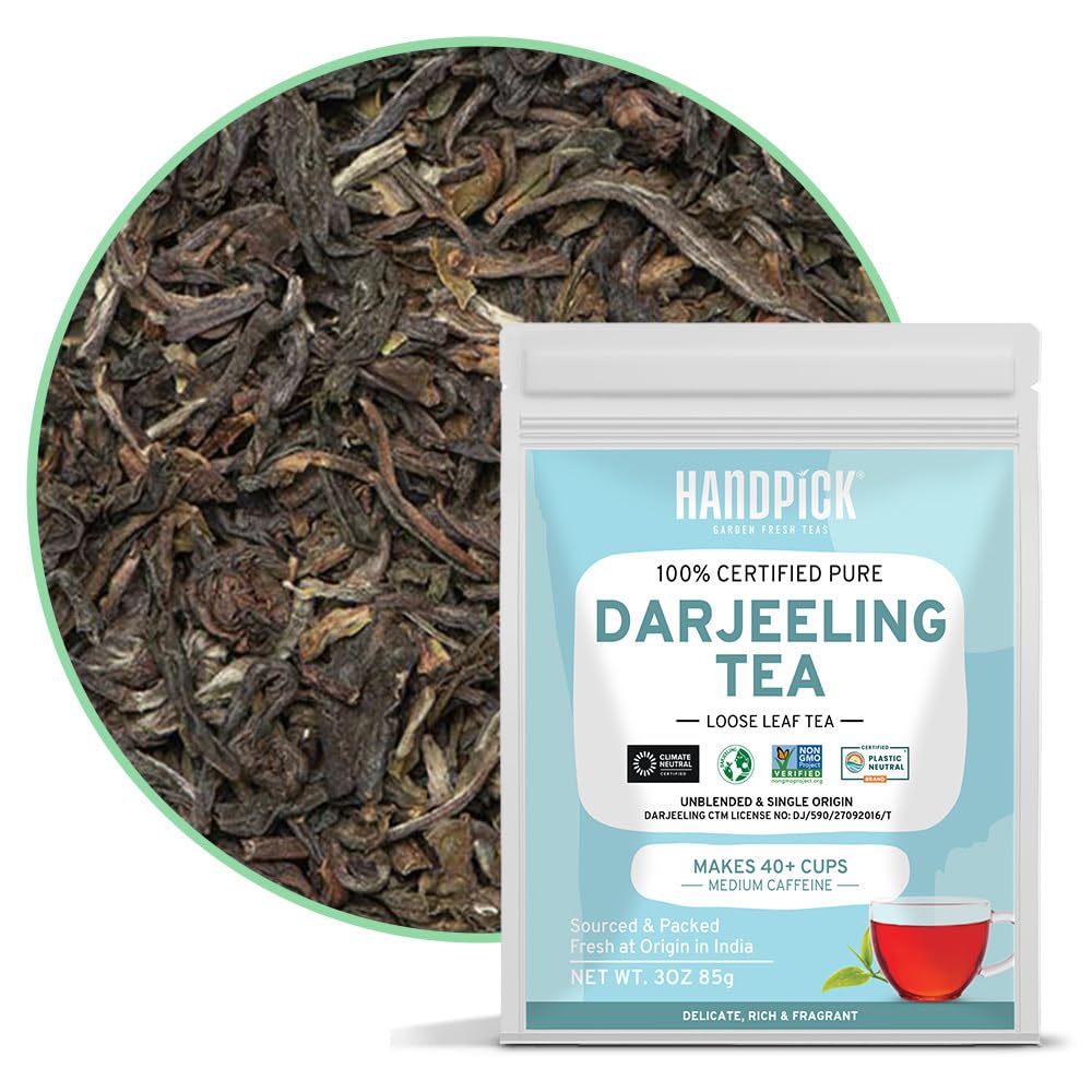 HANDPICK, Darjeeling Tea Loose Leaf (85g/3oz) +40
