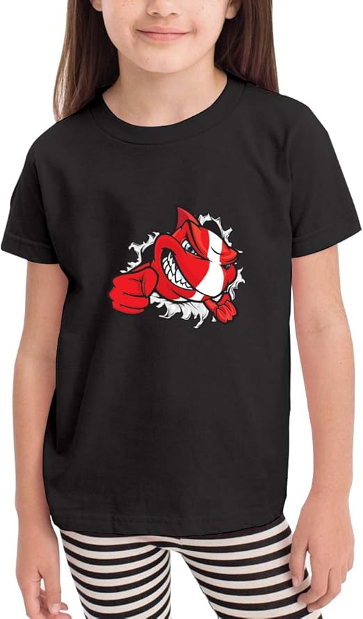 Toddler Baby Shark Scuba Diving Flag Children's TShirt