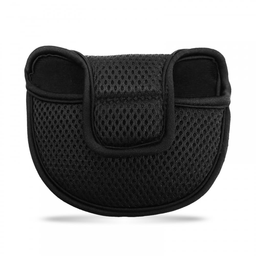 Golf Club Putter Covers,Nylon Golf Headcovers with Closure for Golf Putters Protection