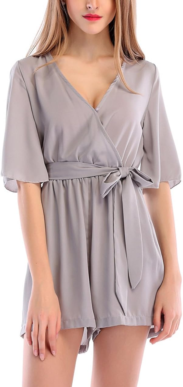 green elegant jumpsuit