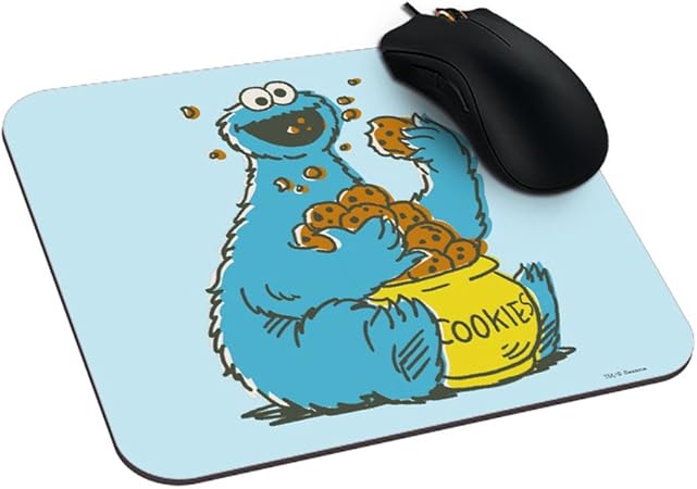 Amazon Co Jp Elicoo Awesomeマウスパッドクッキーモンスター パソコン 周辺機器