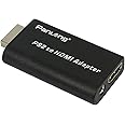 Panlong PS2 to HDMI Converter Adapter with 3.5mm Audio Output for HDTV HDMI Monitor