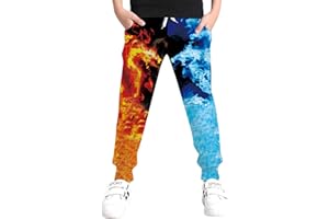 UNICOMIDEA Boys Pants Girls Funny Sweatpants Classical Sports Pants for Kids 6-16Y