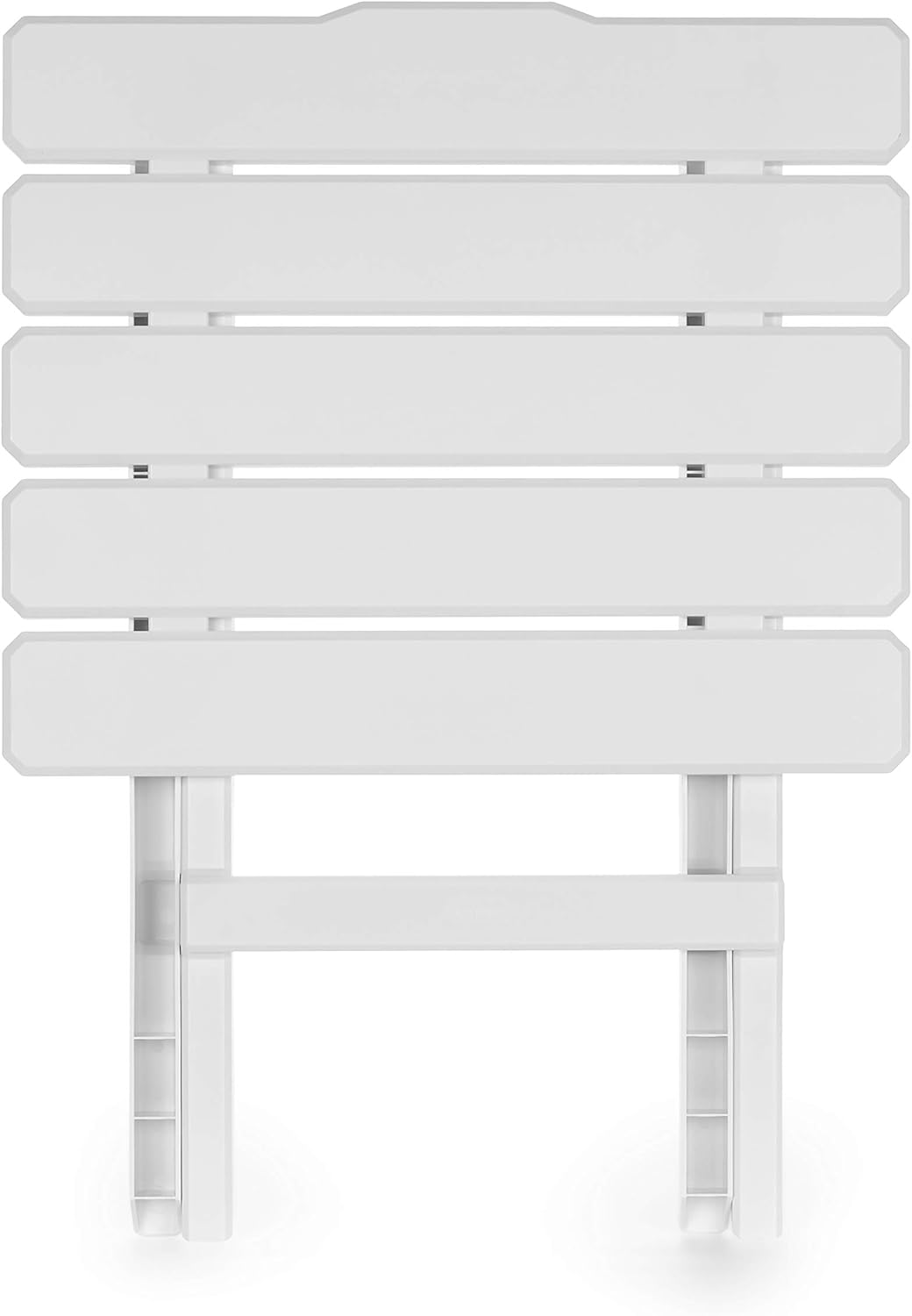 Camco Large Adirondack Portable Outdoor Folding Side Table - Perfect for The Beach, Camping, Picnics, Cookouts and More - Weatherproof and Rust Resistant - White (21041): Automotive