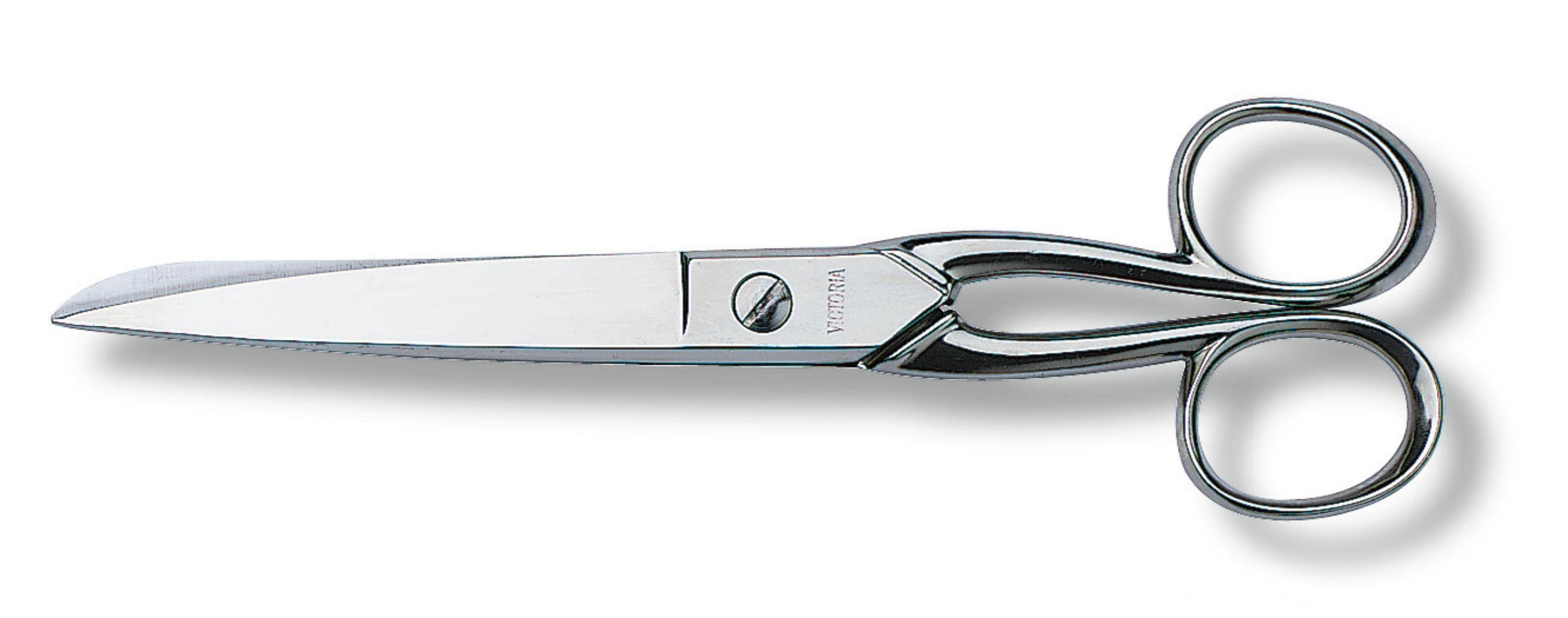 Victorinox Profi Haushaltsschere "France", Extra Scharfe Klinge, 18 cm, Rostfreier Stahl, grau