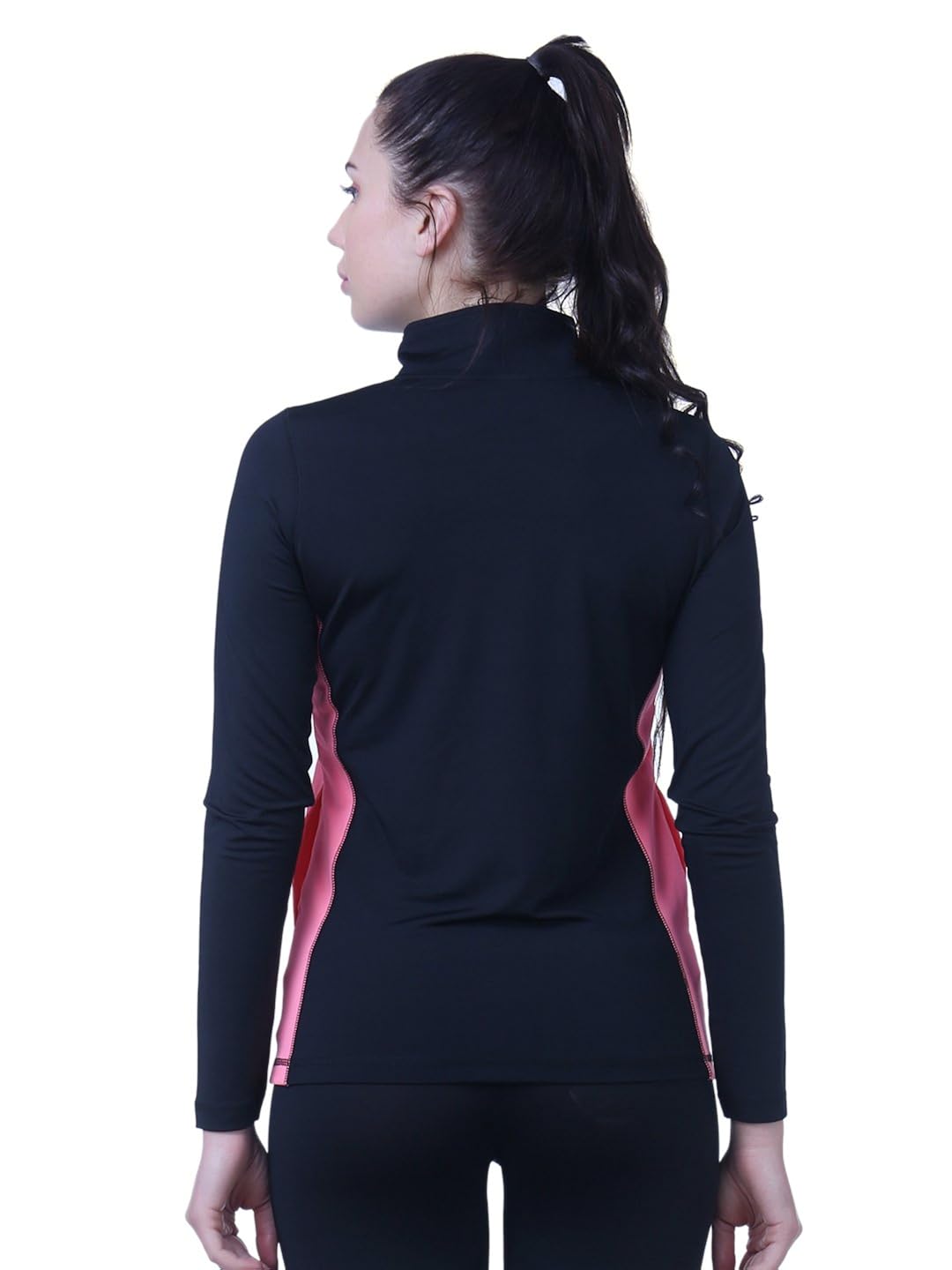 onesport womens solid sports jacket (onsp50bl)