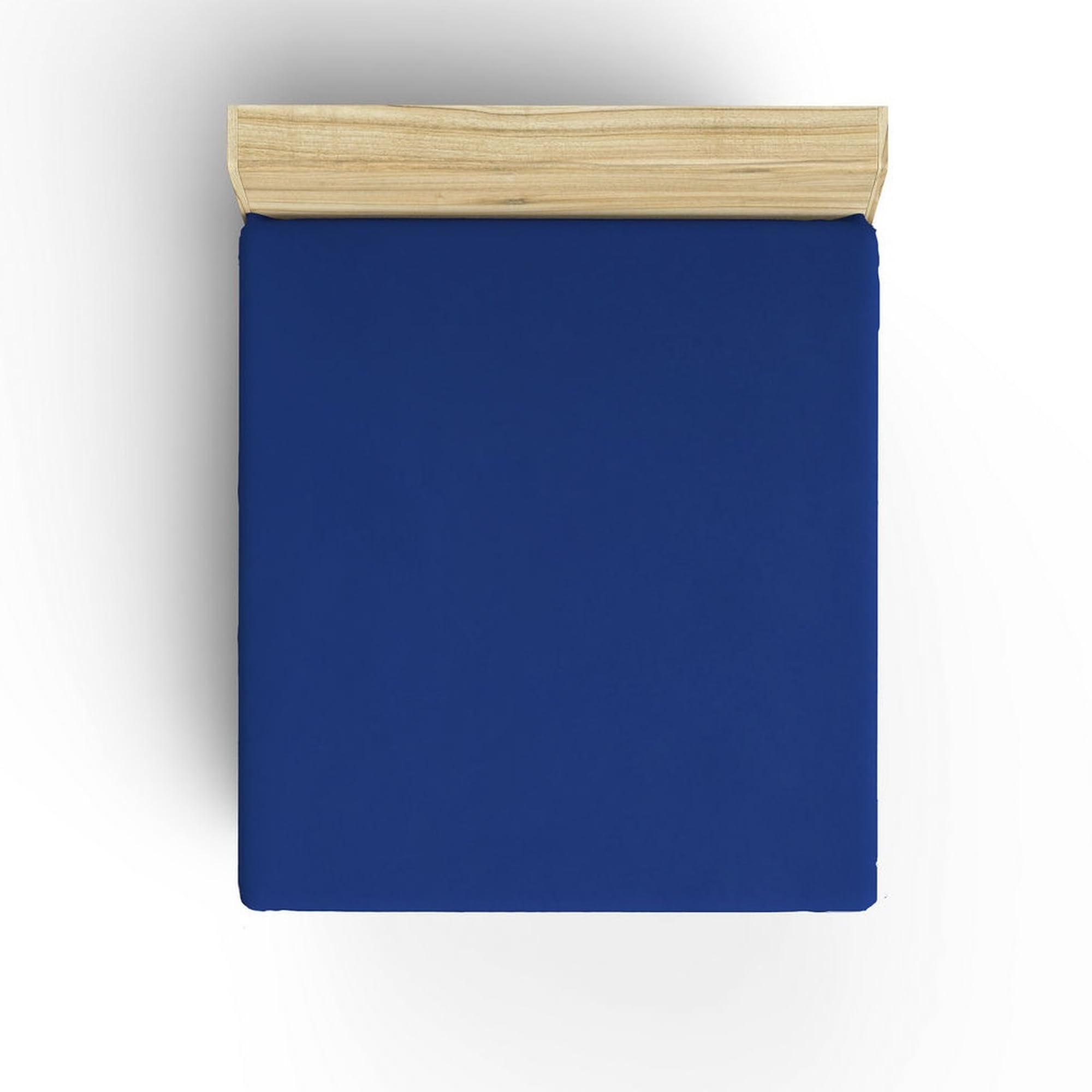 Fitted Sheet 160 x 200 Dark Blue