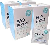 SO No Fog Anti-Fog Wipes 120 Pack for Glasses and Lenses