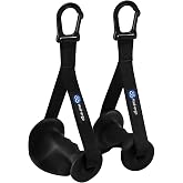 HXD-ERGO Ergonomic Exercise Handles for Cable Machine Attachments | Heavy Duty Resistance Bands, for Pilates Home Gym Equipment, Strength Training Workout, Working Out Handles Accessories