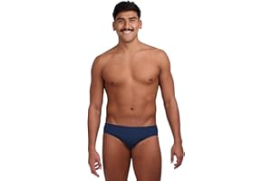 JOLYN Brolyn Men's Training Swim Brief - Internal Drawcord, Durable Chlorine-Resistant for Lap Swimming, Water Polo, Racing