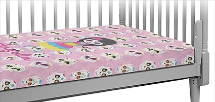 sugar skull baby bedding