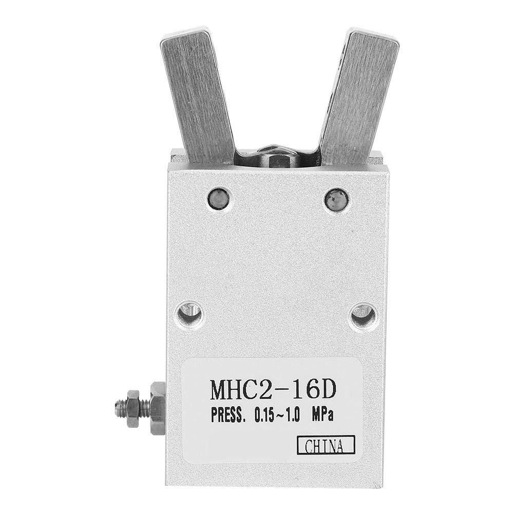 Air Cylinder, MHC2-10D/16D Parallel Style Air Gripper Pneumatic Finger Cylinder Gripper Pneumatic Cylinder(MHC2-16D)
