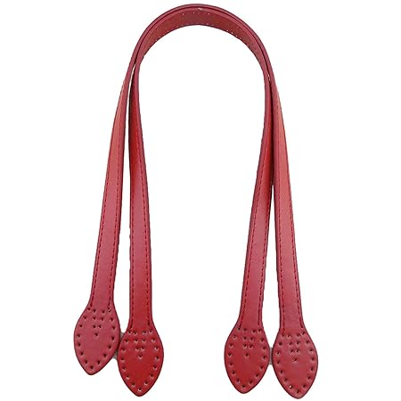 Cinghia Per Borsa Da 60 Cm In Pelle Sintetica Con Manici Di Ricambio Per Borse E Accessori Fai Da Te Red