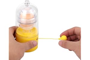 Dioche Egg Scrambler in Golden Egg Maker HandPowered Scrambler Shaker Mixer for Easy Yolk and White Blending - Perfect Cookin