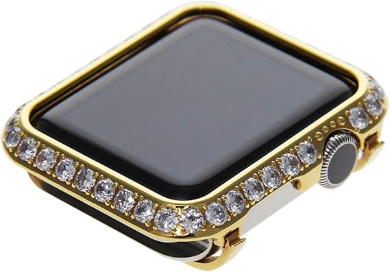 real diamond apple watch case
