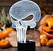 3D Punisher Skull Lighting by Playtime 123 is a Great Nightlight with a Soft Glow for Kids. These Lights Make Beautiful Gifts and Amazing Desk Lamps for Dad. Start enjoying your own 3d Light Today!