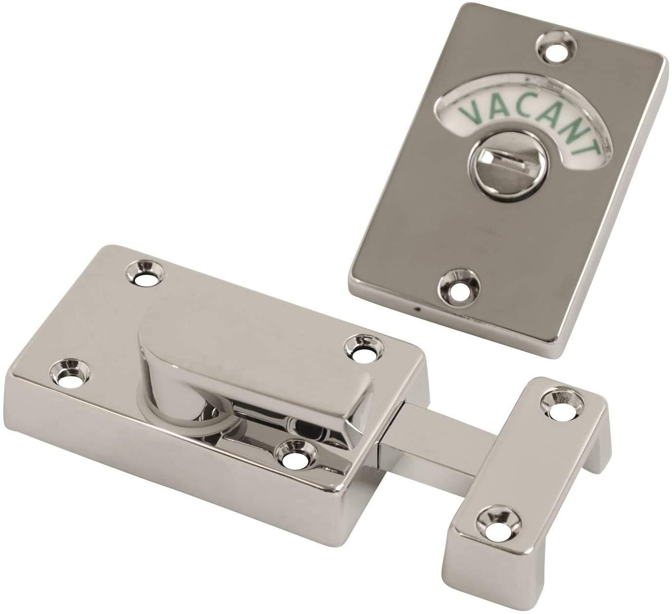 Frelan Hardware Polished Chrome Bathroom Indicator Door Bolt JV2662PC