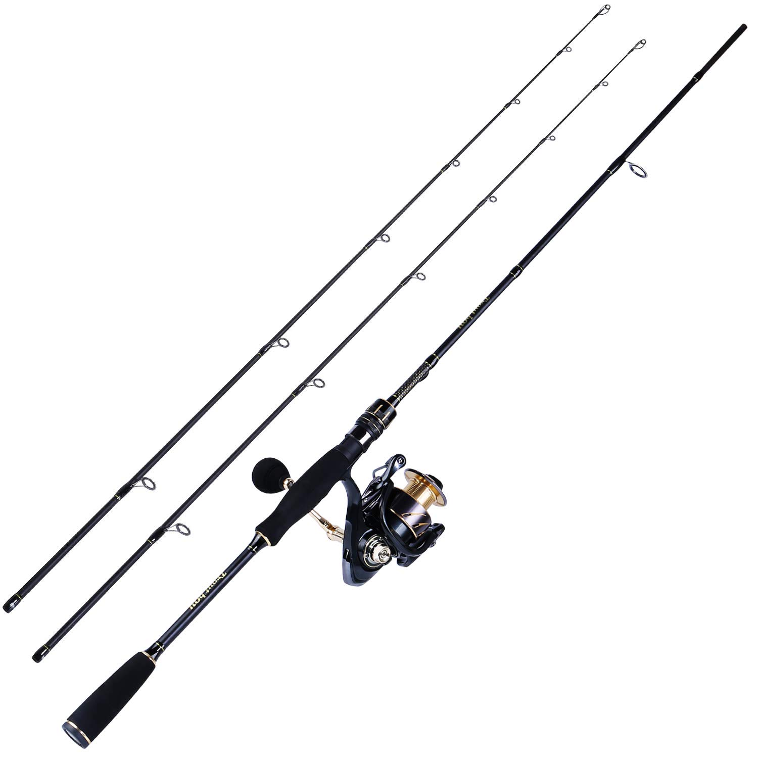 Sougayilang 釣り竿とリールコンボ 軽量36トンカーボンファイバースピニングフィッシングポール 13 1シールドボールベアリング スピニングフィッシングリール 旅行 海水 淡水 マス釣り 2 Pc 7 Spinning Rod Ec3000 B07jz2657y ロッド リールセット オープニング 大