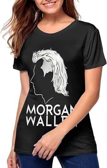 Morgan Wallen Girl T-Shirt Short Sleeve Cotton Shirt O ...